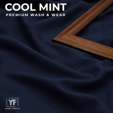 Cool mint premium wash n wear|navy blue 09