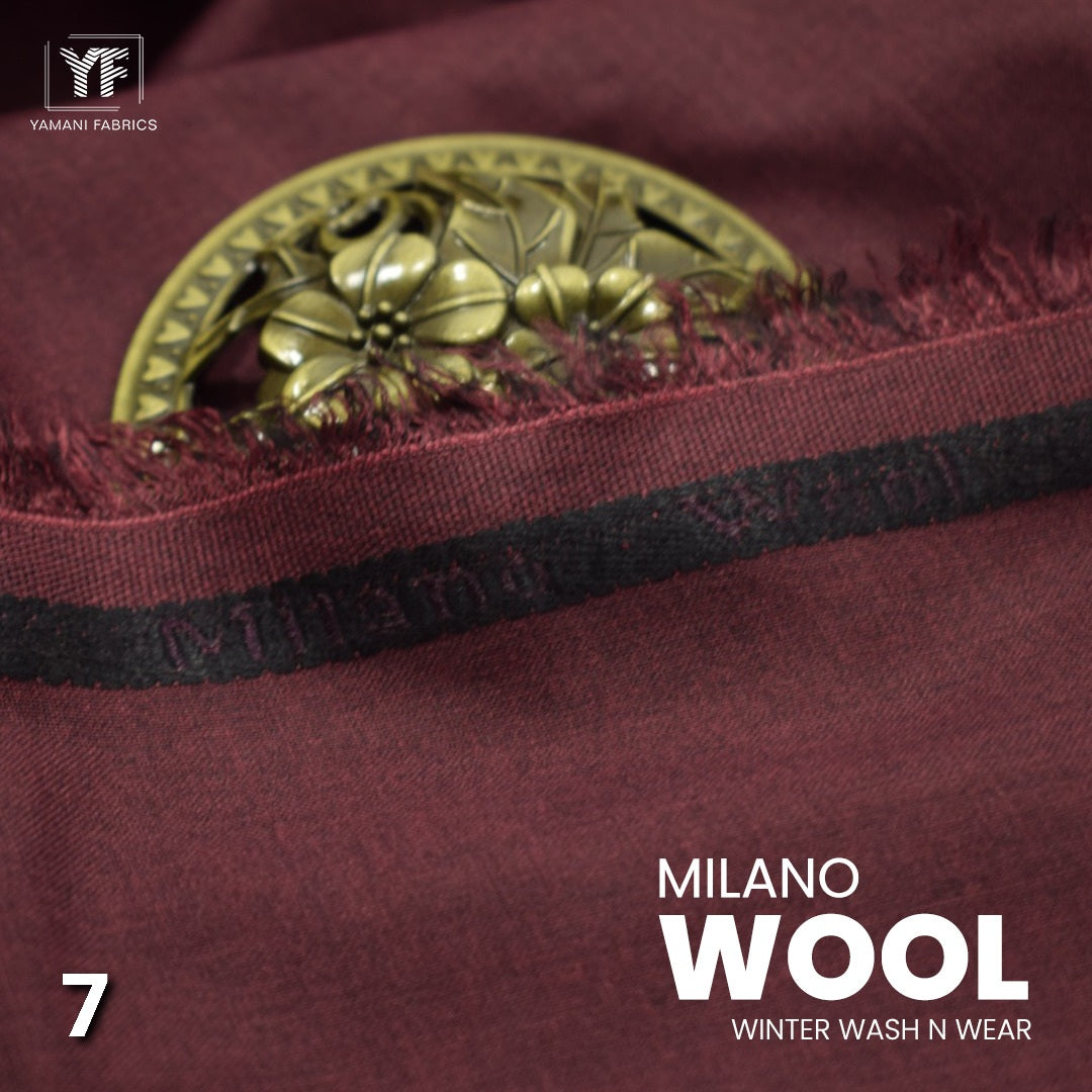 Milano wool winter fabric for men|shade 7