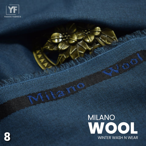 Milano wool winter fabric for men|shade 8