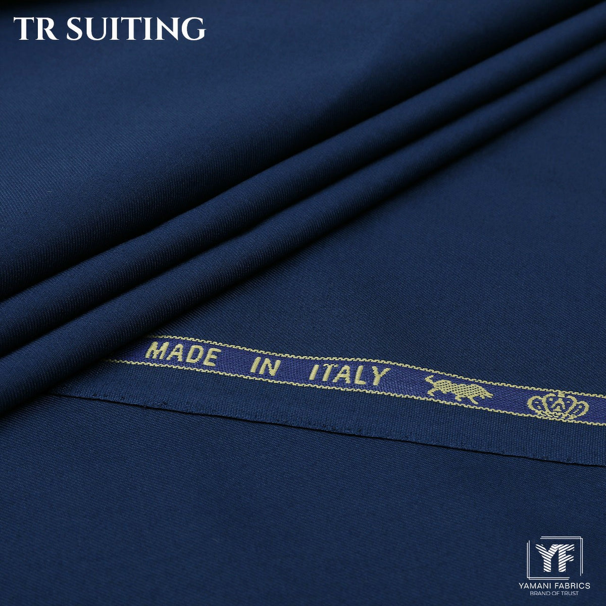 Gents Imported Wash n Wear Fabric (TR SUITING 2 - royal Blue)