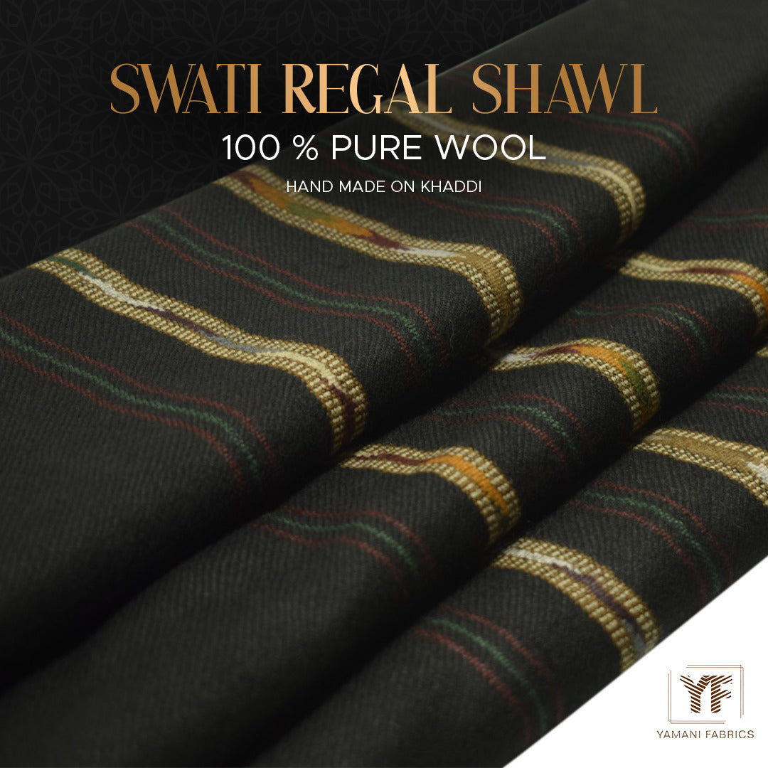 52 Wool Swati Shawls for Men's - Swati Shawls