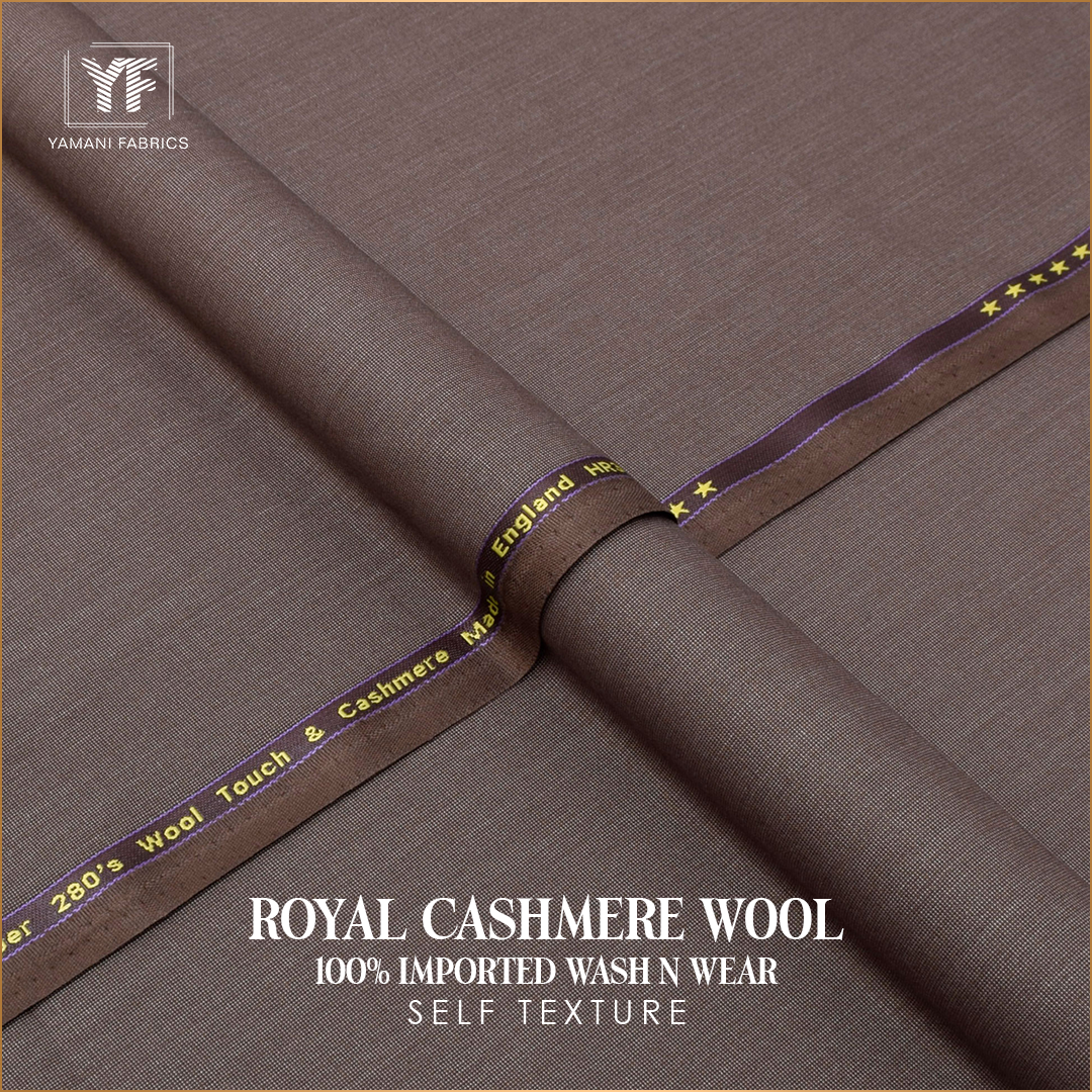 royal cashmere wool wash n wear 100%imported for men| red penut