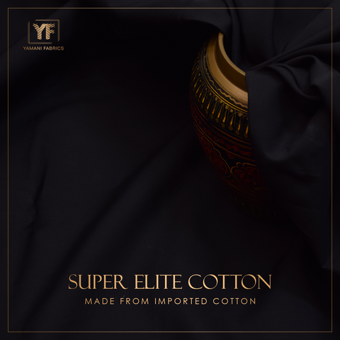 SUPER ELITE COTTON MADE FROM IMPORTED YARNS