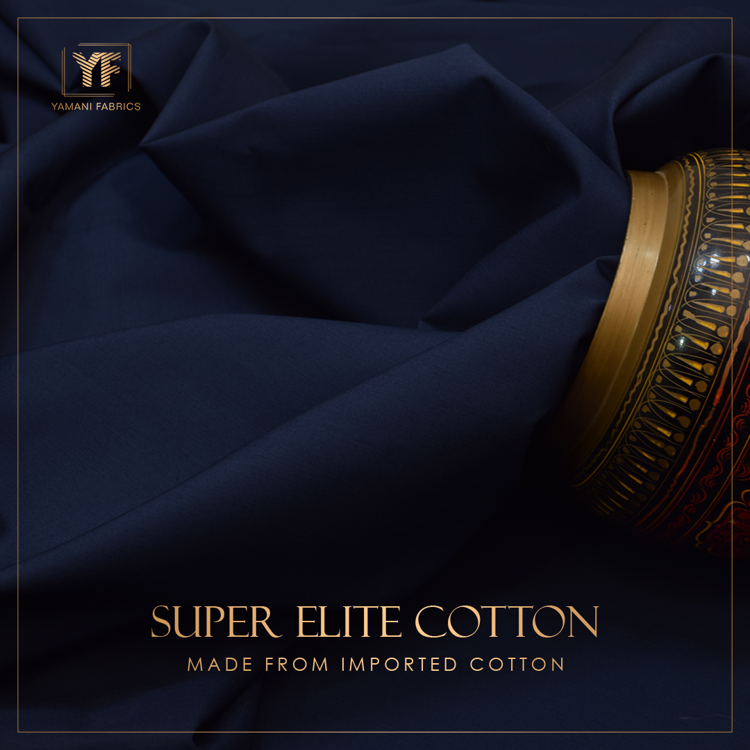 SUPER ELITE COTTON MADE FROM IMPORTED YARNS
