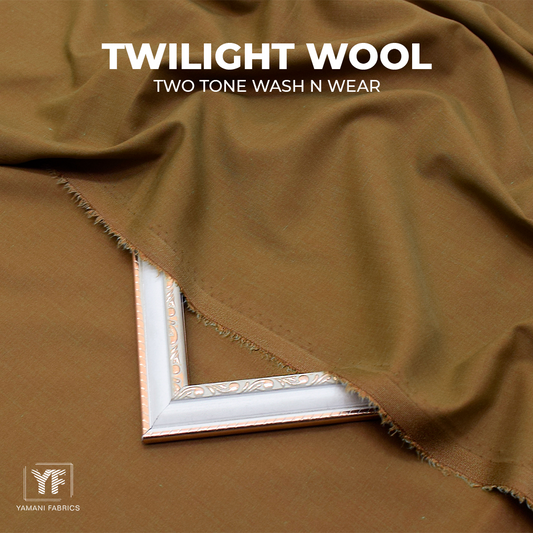 TWILIGHT WOOL WINTER WASH N WEAR FOR MEN|MEHNDI BROWN