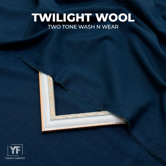 TWILIGHT WOOL WINTER WASH N WEAR FOR MEN|DENIM BLUE