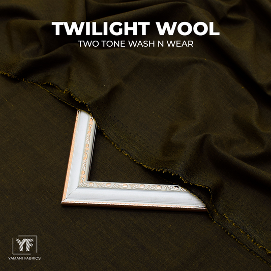 TWILIGHT WOOL WINTER WASH N WEAR FOR MEN|GREENISH