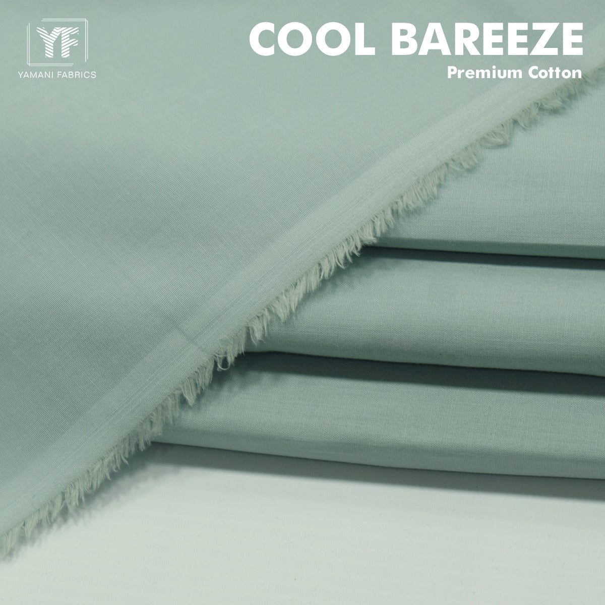 Unstitched Cotton Fabric (Cool Breeze 06 Sea Green)