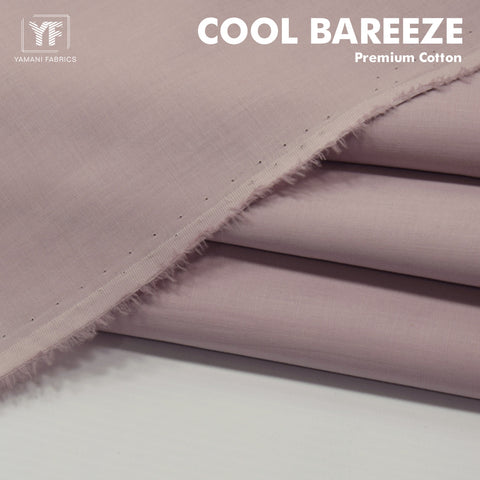 Unstitched Cotton Fabric (Cool Breeze 10 tea pink)