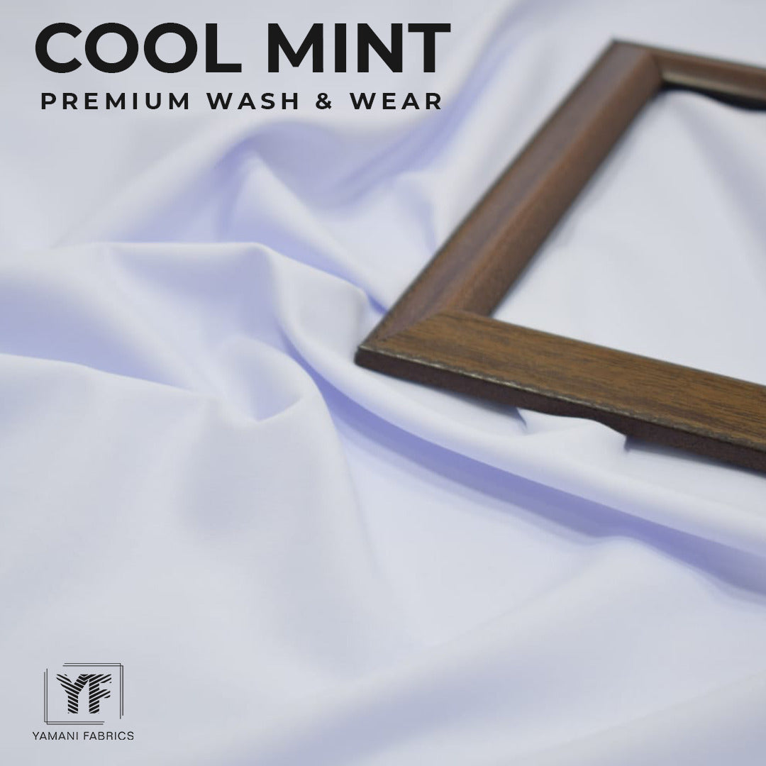 Cool mint premium wash n wear|white 08