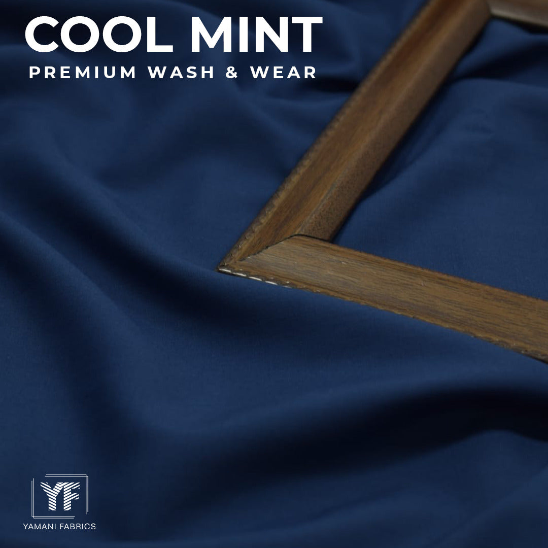 Cool mint premium wash n wear|royal blue 07