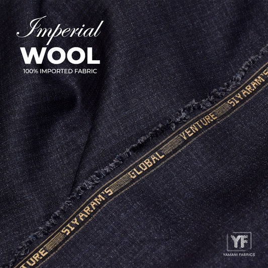 IMPERIAL wool wash n wear imported fabric|purple