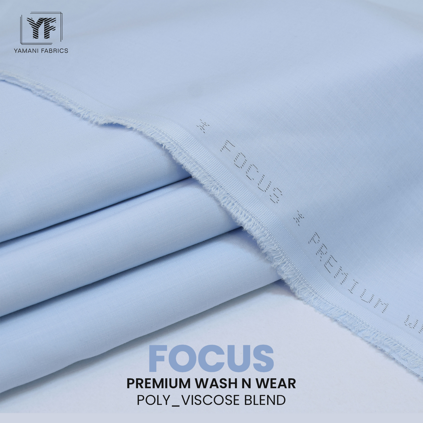 FOCUS PREMIUM POLY-VISCOSE WASH N WEAR FOR MEN