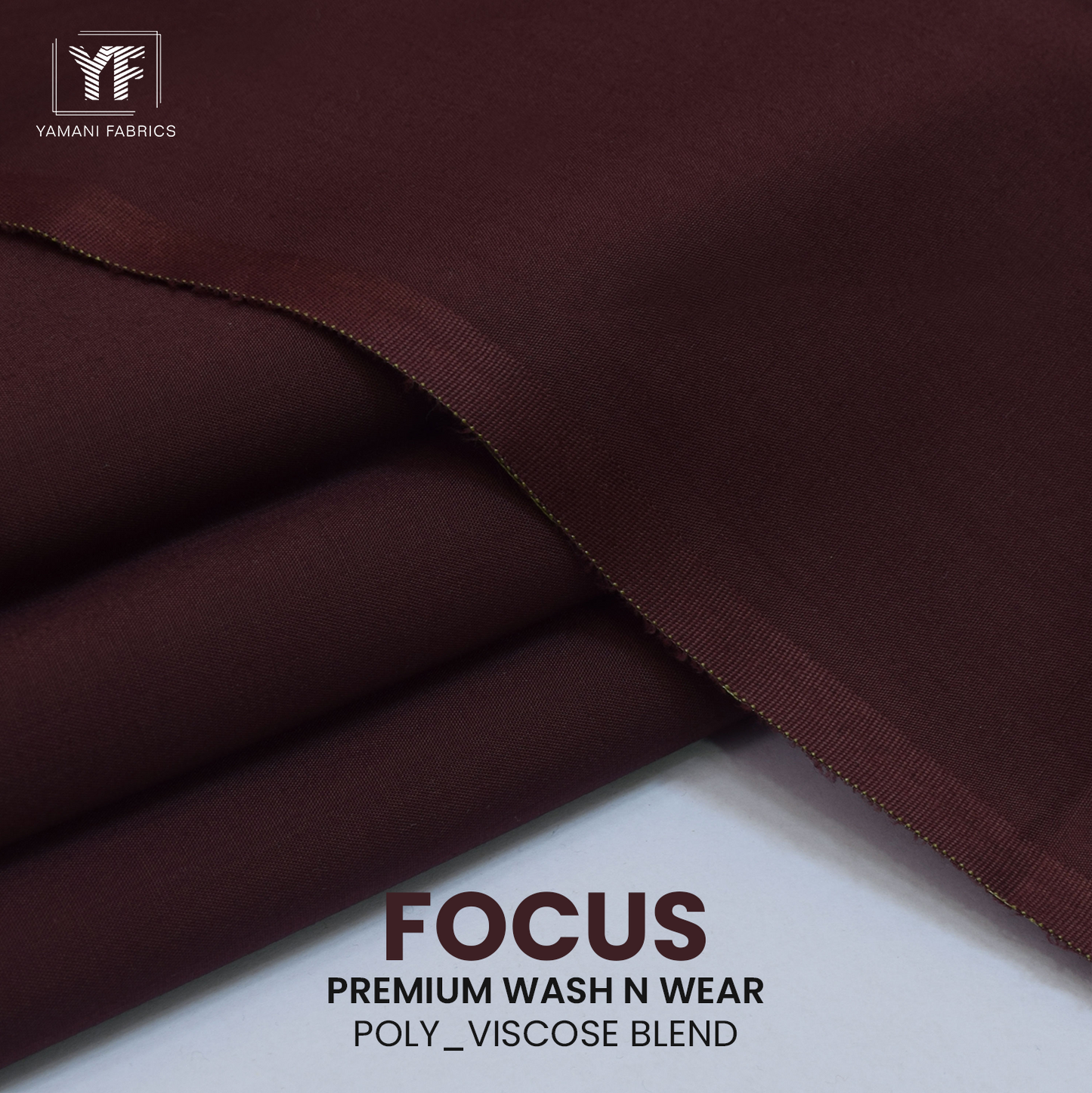 FOCUS PREMIUM POLY-VISCOSE WASH N WEAR FOR MEN