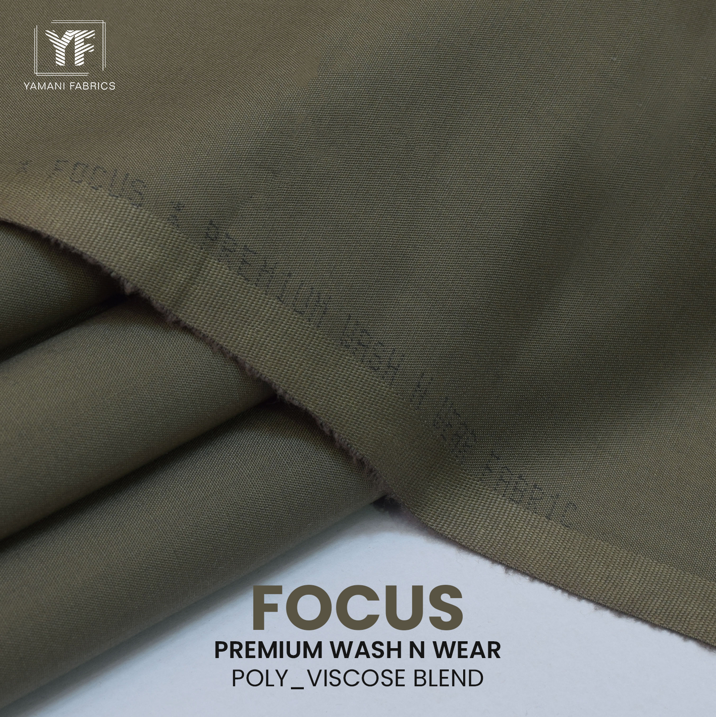 FOCUS PREMIUM POLY-VISCOSE WASH N WEAR FOR MEN