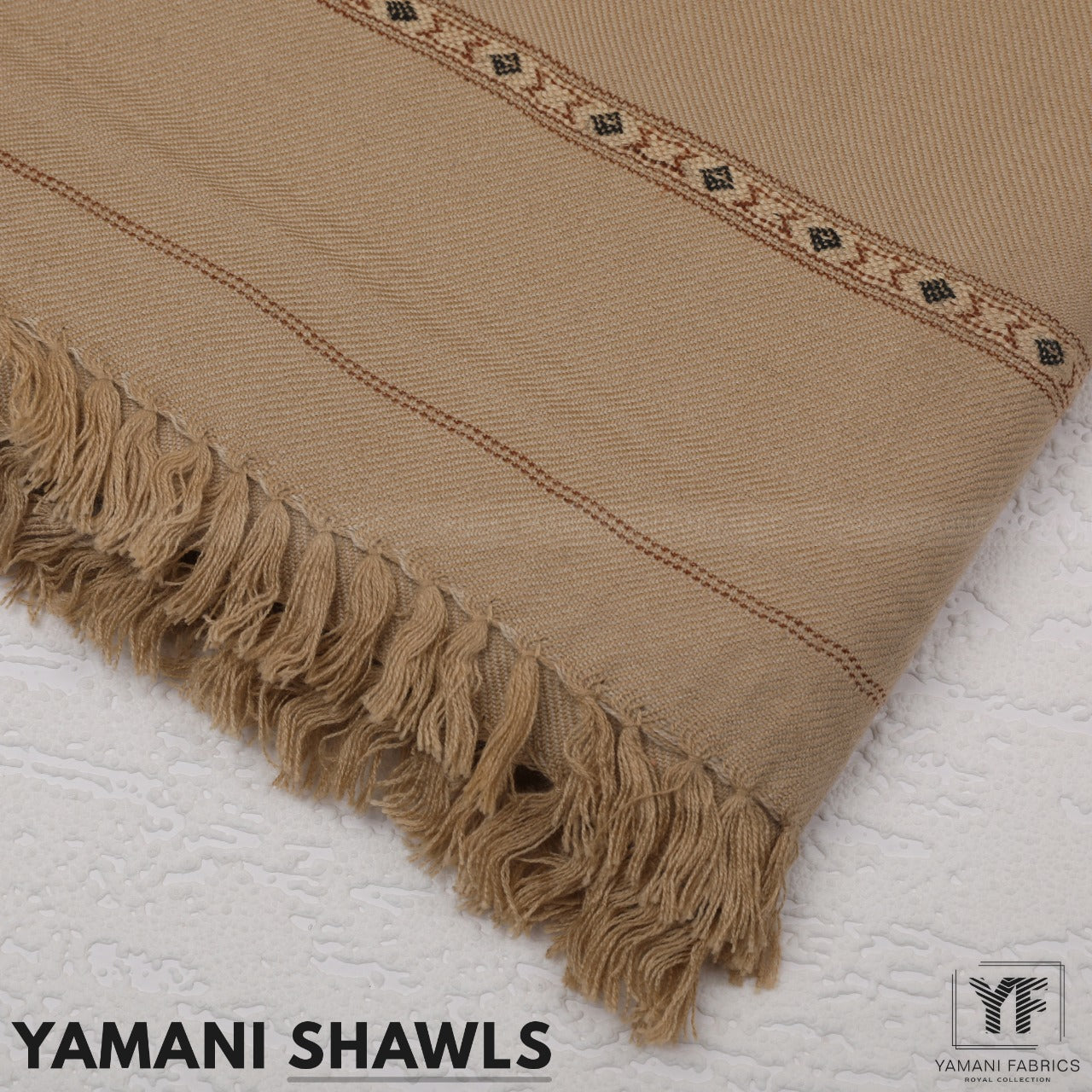 SAMI wool Shawl for Gents Skin (YF shawl-3) 001