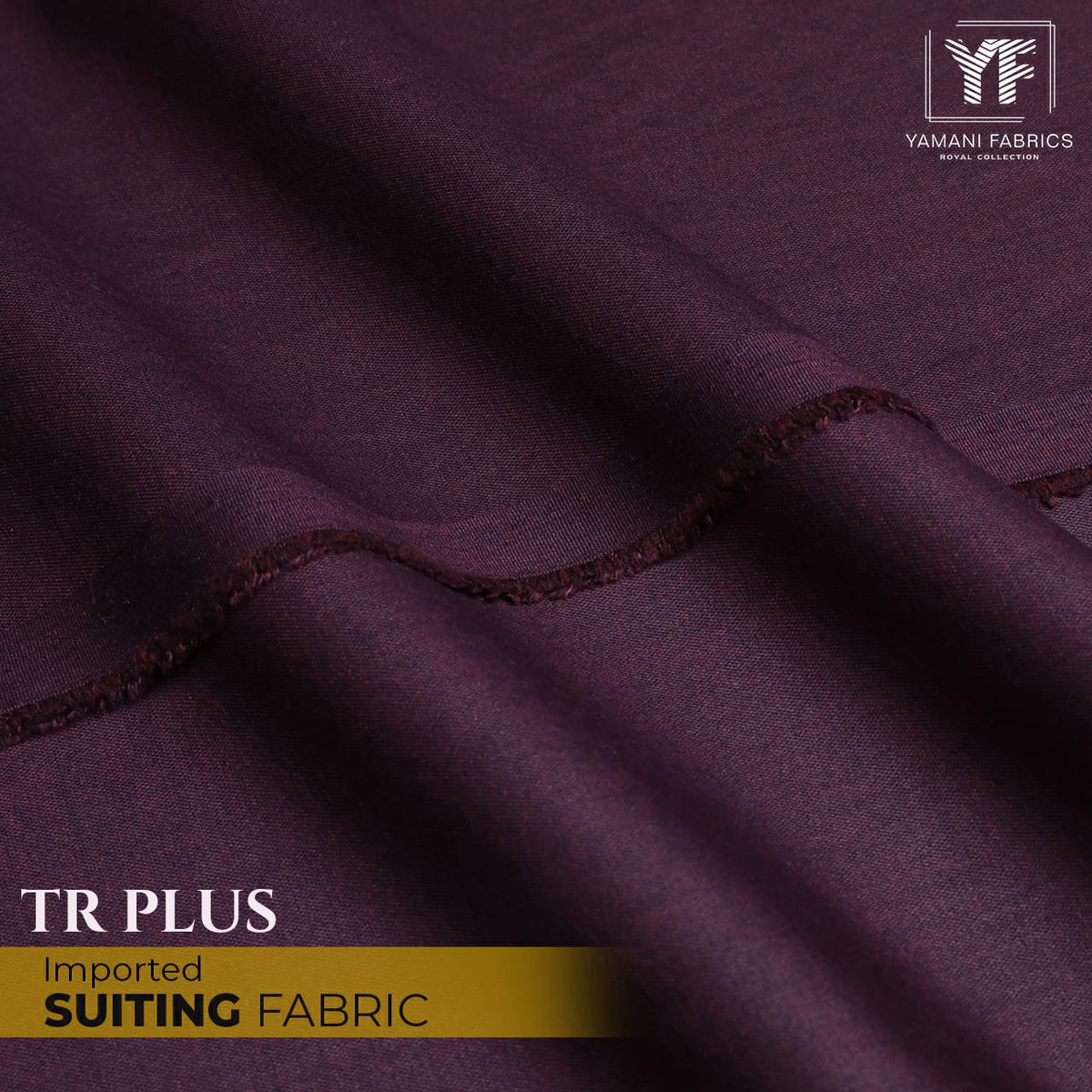 Mens Imported Wash n Wear Fabric suit (TR PLUS - Maroon)